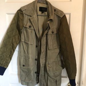 J.crew boyfriend quilted field jacket